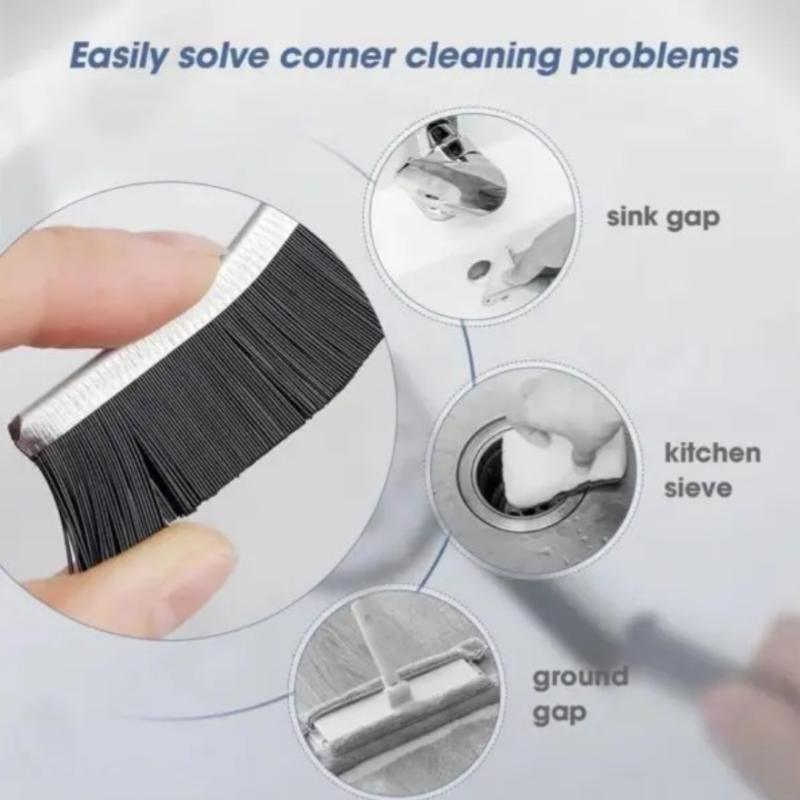 3 Pecs Hard-Bristled Crevice Cleaning Brush