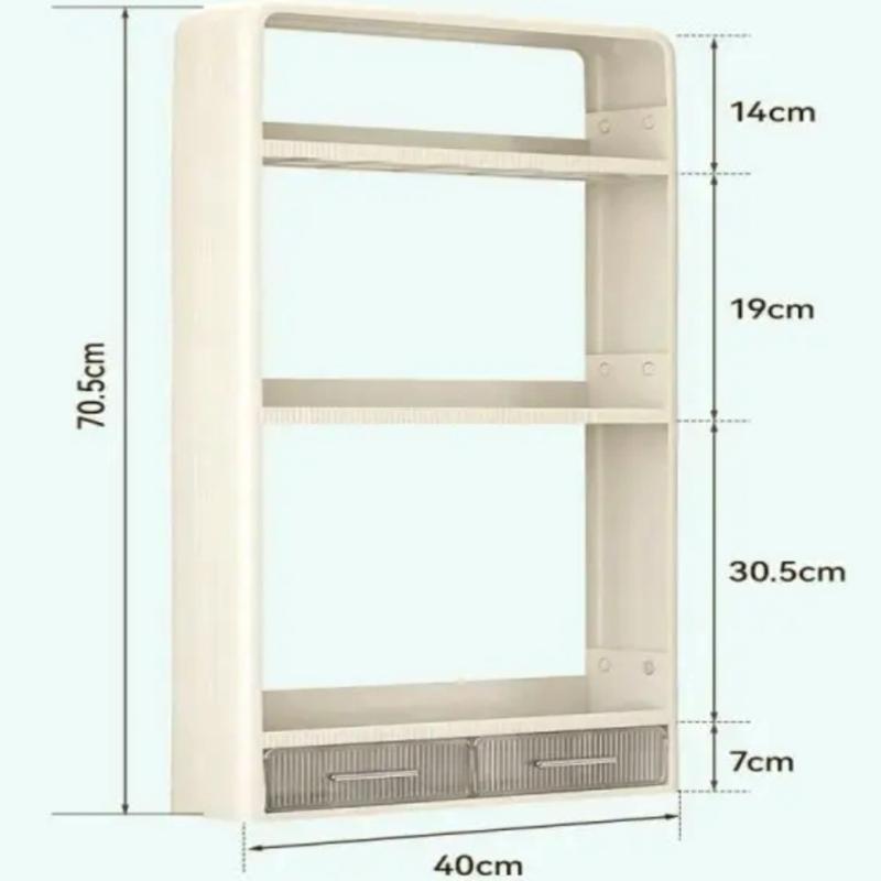 Big Size Multifunctional Kitchen Countertop Bottle Storage Rack