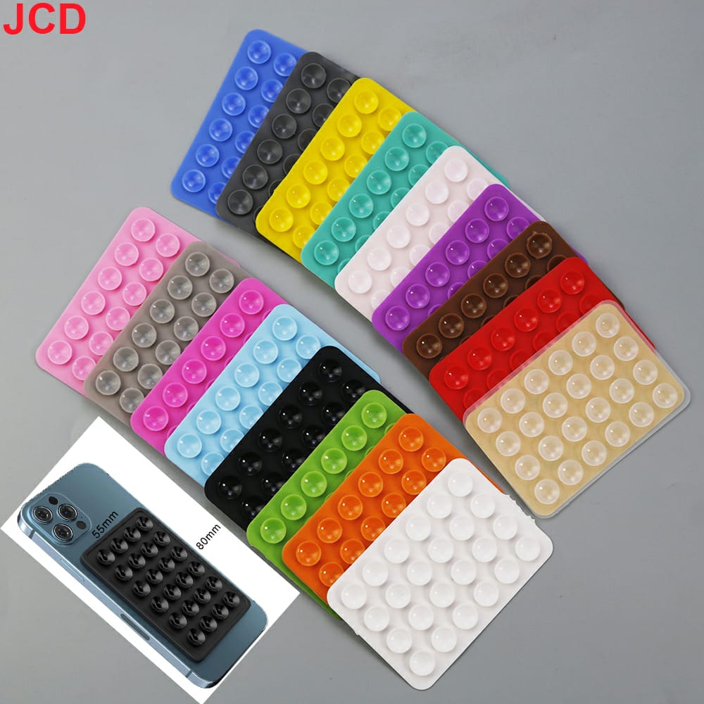 Silicone Suction Phone Case Mount, Adhesive Phone Accessory Compatible