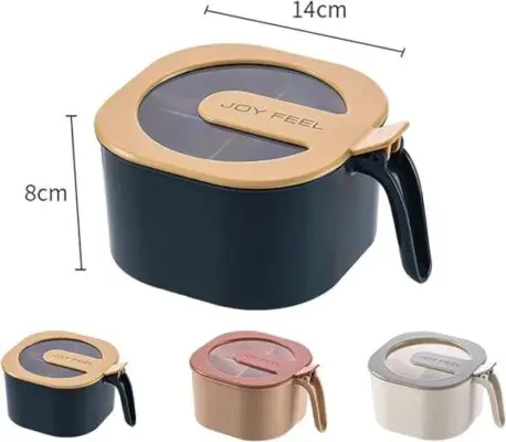 Multi-Function Four Grid Spice Box