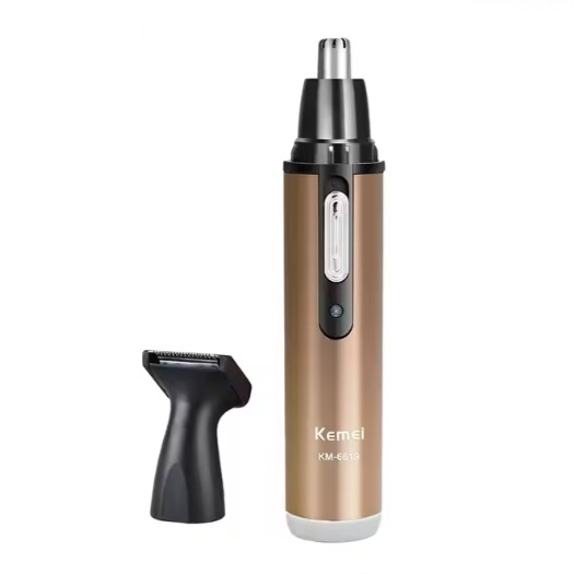 Kemei KM - 6629 2 in 1 Rechargeable Nose Beard Hair Trimmer